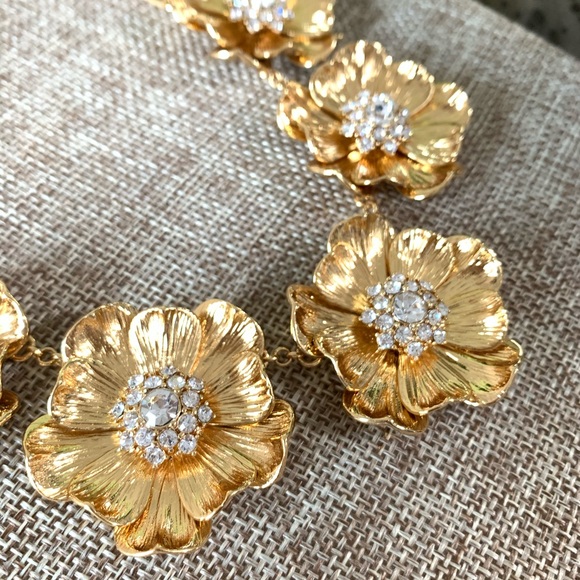 RELISTING Kate Spade Precious Poppies Gold Necklace - Picture 5 of 9